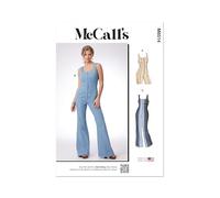 MCCALLS M8514AA - Cartamodello per pagliaccetto e tute da donna AA (10-12-14-16-18)