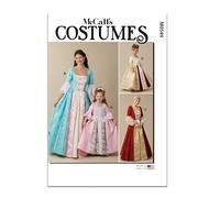 McCall's MCCALLS Sewing Patten M8549BB - Costume da principessa per bambine e ragazze, taglie S, M, L, XL