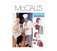 McCall's 'Misses e Giacca Uomo, Camicia, Grembiule, Tirare - Pantaloni, Necke - Med Pattern