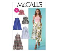 McCall's Modelli 7131, Pantaloncini e Pantaloni da Donna, Chiffon, Taglia B5 (8-10-12-14-16)