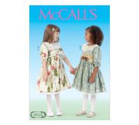 McCalls Pattern Company M7075 Bambini Ragazze Abiti Cintura e Sottoveste Taglia CDD