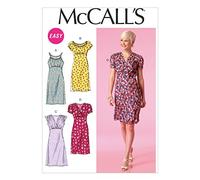 McCall's Patterns 7116, Abiti da Donna, Chiffon, Taglia F5 (16-18-20-22-24)