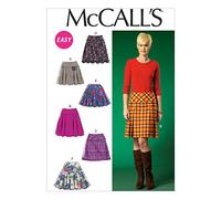McCall's Patterns MC7022 A5 - Cartamodello per gonne da Donna, Taglie: 38-46