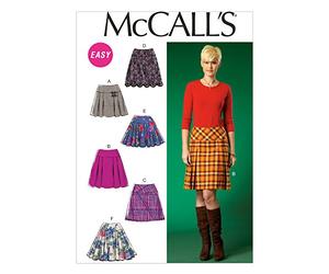 McCall's Patterns McCall's Pattern MC7022 Cartamodello per gonne da Donna, Taglie 46-48-50-54, Bianco, E5 (14-16-18-20-22)