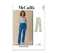 MCCALLS Sewing Patten M8527K5 - Pantaloni da donna di Melissa Watson per Palmer/Pletsch K5 (8-10-12-14-16)