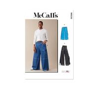 MCCALLS Sewing Patten M8536BB - Pantaloncini e pantaloni da uomo BB (44-46-48-50-52)