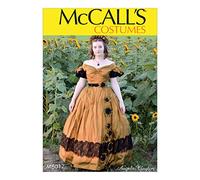 McCall's Sewing Pattern-M8017A5 - Cartamodello per costumi da donna, colore: bianco