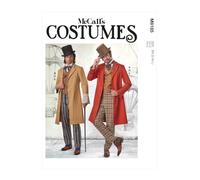 McCall's Sewing Pattern M8185XM XM (S-M-L) Costume da Uomo, Multicolore