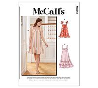 McCall's Sewing Pattern M8213ZZ Abiti da Donna, Multicolore, ZZ (L-XL-XXL)