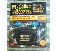 McCallum Ety Protezione Tappi per le Orecchie Batteristi Zampognari Musicisti
