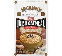 McCANN'S Steel Cut Irish Oatmeal, Quick & Easy, 16-Ounce Boxes (Pack of 6)