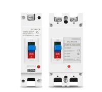 MCCB - Interruttore solare di protezione per interruttore per sistemi fotovoltaici 1P, 2P, 100A-250A (1 pezzo)(2P,100A)