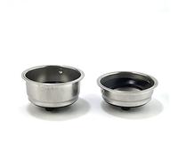 Mcclellanty Accessori per macchina da caffè filtro per cestello filtro per caffè rimovibile in acciaio inox amichevole per ufficio a casa (confezione da 2)