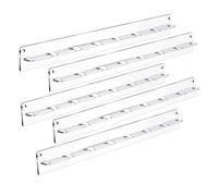 Mcclellanty Confezione da 5 porta occhiali da sole, espositore per occhiali da sole, organizer per occhiali da sole, in acrilico, per riporre da parete