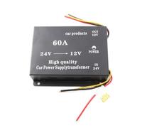 Mcclellanty Riduttore di Potenza Audio per Camion per Auto Convertitore di Riduzione di Tensione da 24 V A 12 V 60 A