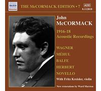 Various Compose Mccormack Edition Vol. 7, The: 1916 - 18 Acoustic Recordin (CD)