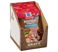McCormick 30% Less Sodium Brown Gravy Mix (.87 oz) 12 Pack