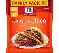 McCormick Resealable Family Size Taco Seasoning Mix, 10 Ounce