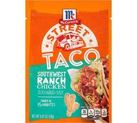 McCormick Street Taco, miscela per stagionatura di pollo del sud-ovest ranch, 0,87 once, confezione da 12