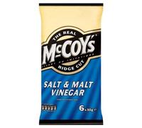 McCoys Ridge Cut Crisps Salt & Vinegar 6x6x30g