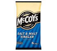 McCoy's Taglio Patatine Ridge - Aceto Di Sale E Di Malto (6X30g) (Confezione da 2)