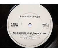 McCullough, Andy - McCullough, Andy All Summer Long 7" AMC1 EX 1983 produced and arranged by Barry Guard