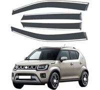 MCDA Deflettori Finestrini Auto per Suzuki Ignis 2016-2024 2025, Deflettori Auto Deflettori D’Aria Lunotto Posteriore Deflettori D’Aria Accessori