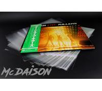 McDAISON - 100 buste dischi LP 33 giri DELUXE originale GIAPPONESE richiudibile