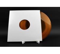 McDAISON - 10pz COPERTINA CARTONCINO BIANCA FORATA x DISCHI 12" MIX (non LP )