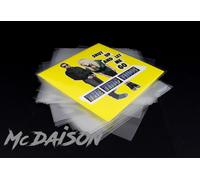 McDAISON - 200 BUSTE DISCHI 45 GIRI POLIPROPILENE 90my TOP LUSSO vinile single