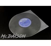 McDAISON - 30 buste interne per 78 giri 10" in velina leggera con BORDO SAGOMATO