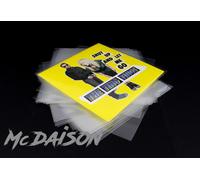 McDAISON - 300 BUSTE DISCHI 45 GIRI POLIPROPILENE 90my TOP LUSSO vinile single
