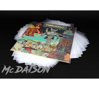 McDAISON 300 BUSTE esterne TOP x LP dischi 33 giri vinile 12" Polietilene 100my