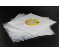 McDAISON - 500 BUSTE per DISCHI VINILE 45 GIRI 7" EP in polietilene trasparente