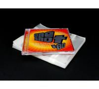 McDAISON - 500 PEZZI BUSTE RICHIUDIBILI PER custodie CD musicali JEWEL CASE