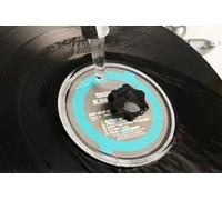 McDAISON ® dump trasparente + coppia guaine x lavaggio dischi vinile LP 33 giri