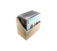 McDAISON Mobile espositore PORTA DISCHI in legno inclinato x 35-45 LP vinile 33