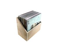 MC DAISON MOBILE ESPOSITORE INCLINATO scaffale arredamento per 35-45 dischi LP vinile 33 giri (diam.30cm) in legno multistrato