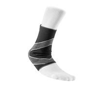 Cavigliera elastica McDavid con supporti in gel nero - L