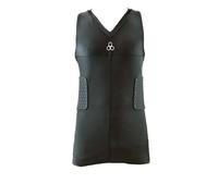 McDavid Canotta Nera con Imbottiture 7962 - XL