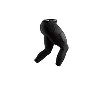 McDavid HEX 5-Pad 3/4 Tight Thudd. Padded for Football and More Sports. Pads on Thighs, Hips, Tailbone. Protection and Compression. Black or White Tights Pants.