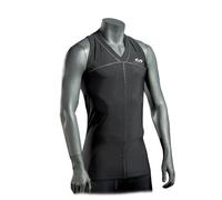 McDavid - Maglietta a Compressione Uomo hDc 885, Uomo, Black, S
