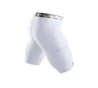 McDavid - Pantaloncini sportivi da uomo, modello Hex Pad, Bianco, Medium