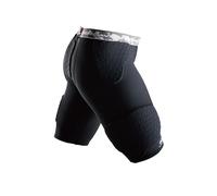 McDavid - Pantaloncini sportivi da uomo, modello Hex Pad, Nero, Small
