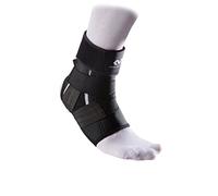 Mcdavid Unisex 461-left-bk-l Caviglia con Cinghie di precisione, Nero, L