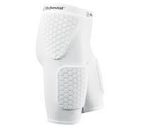 McDAvid, Uomo HexPad Pantaloni da pallamano/pallacanestro 757 THUDD, Bianco (white), M