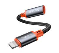 mcdodo Adattatore 4 in 1 USB-C a Lightning OTG, con ricarica trasmissione dati audio OTG, presa da tipo C a connettore Lightning, adattatore corto per iPhone iPad AirPods