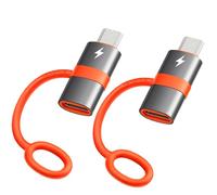 mcdodo Adattatore da USB C a micro USB C 2 pezzi maschio a micro USB femmina adattatore compatibile con Samsung Galaxy, LG,Huawei, telefoni di tipo C, Power Bank