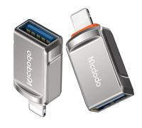 McDodo Adattatore Lightning-USB OTG compatto per iPhone/iPad, supporta hub, tastiera MIDI, mouse (1 pezzo)