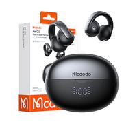 MCDODO Air O3 - Bluetooth 5.4, microfono integrato, 6 h, Android e iOS AURICOLARI WIRELESS, Nero